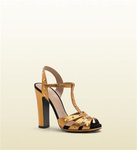 gucci high heel strappy wege|women's Gucci sandals.